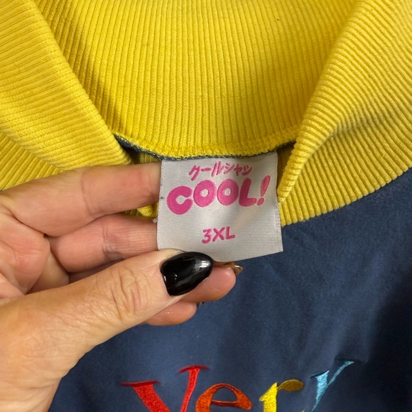 “Very COOL” Rainbow Oversized 3X Sweatshirt - Picture 6 of 8